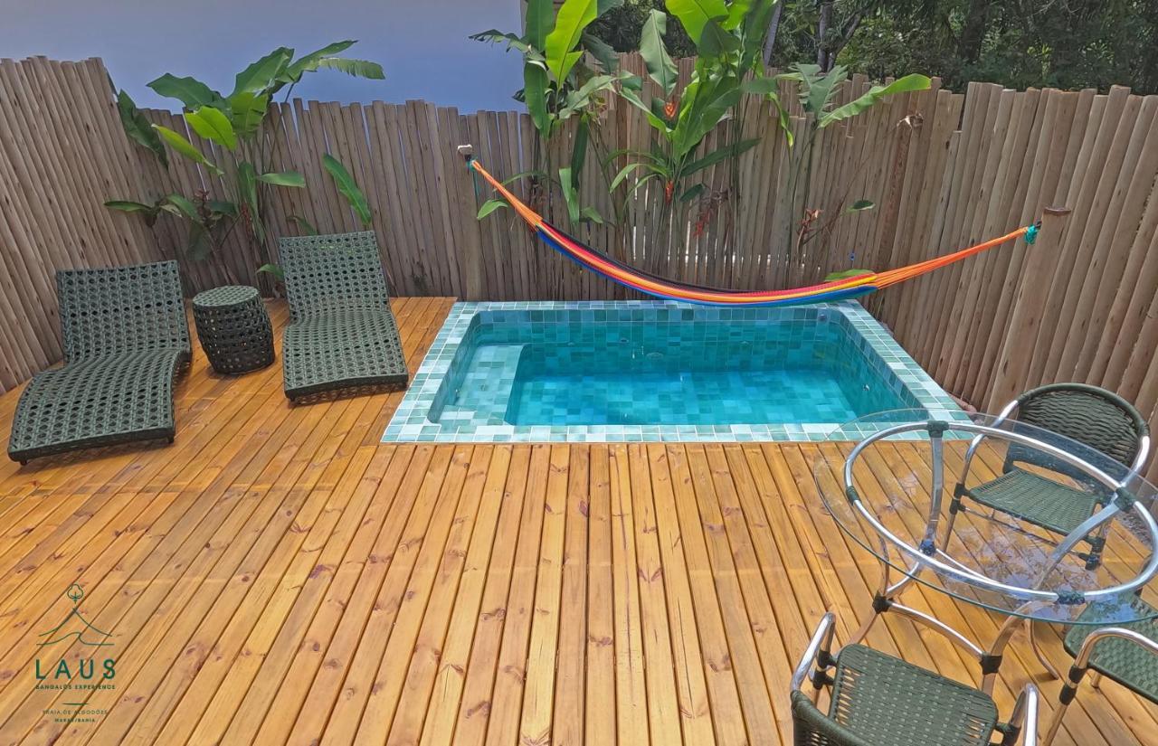 Laus Bangalos Experience - Piscina Privativa - Praia De Algodoes - Peninsula De Marau - Bahia Praia dos Algodoes Exterior photo